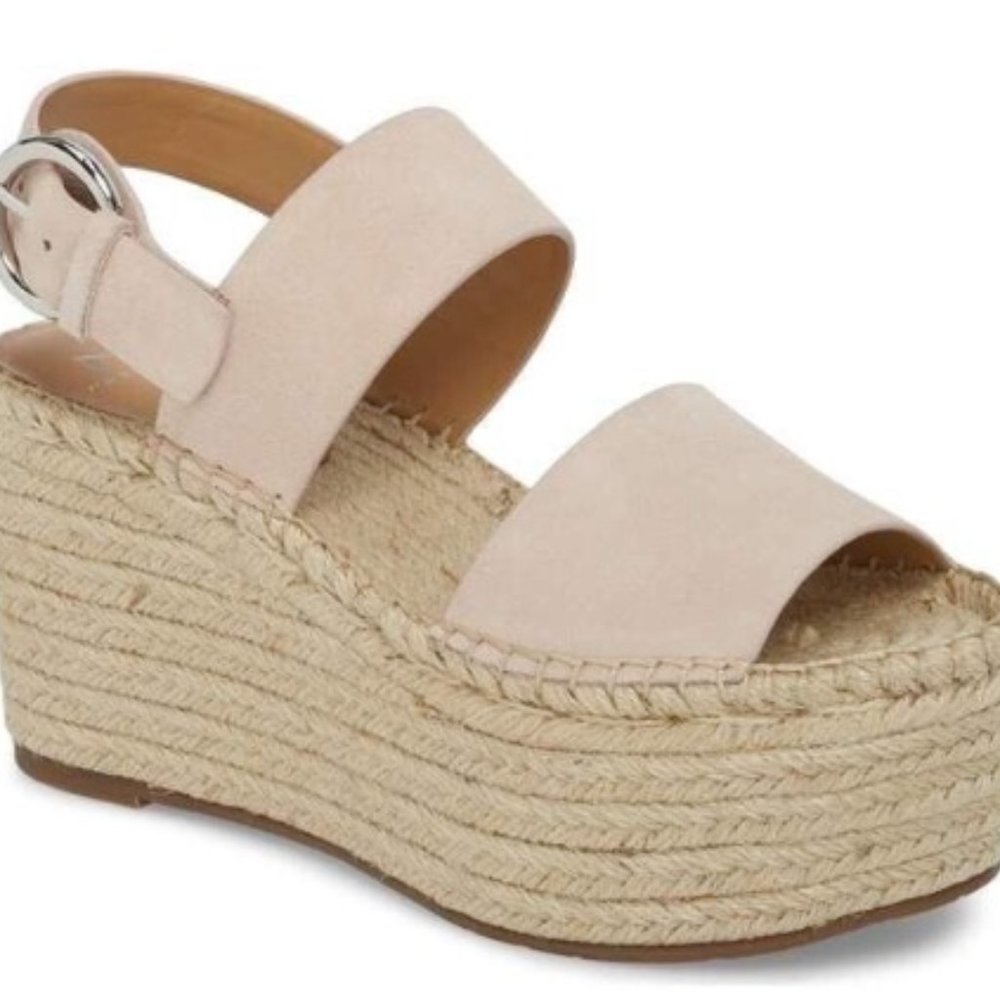 MARC FISHER LTD Renni Espadrille Platform Wedge Sandal